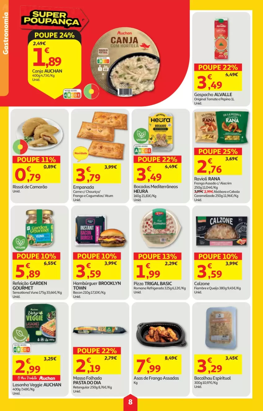 Página 8 do Antevisão Folheto Auchan