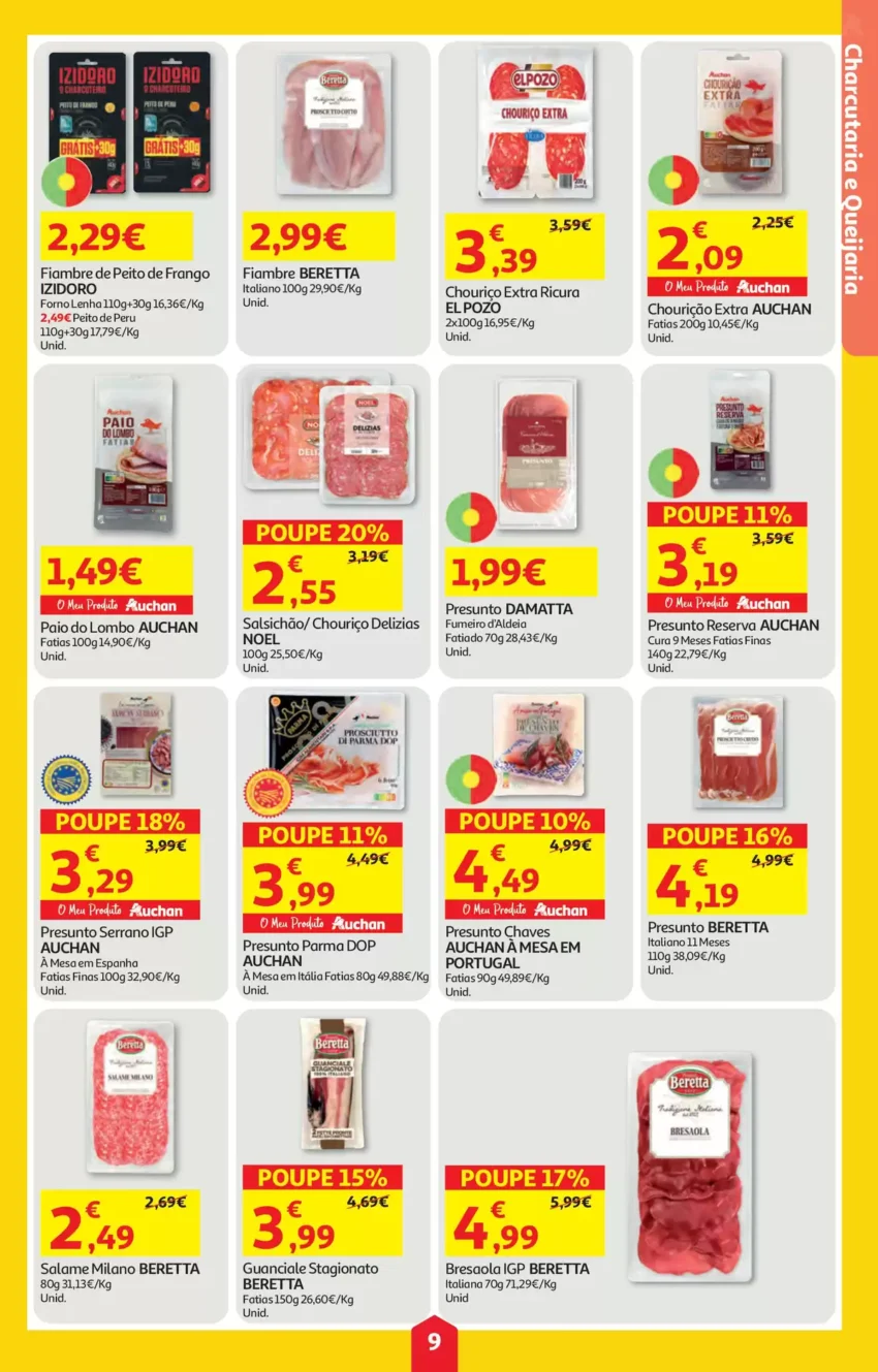 Página 9 do Antevisão Folheto Auchan