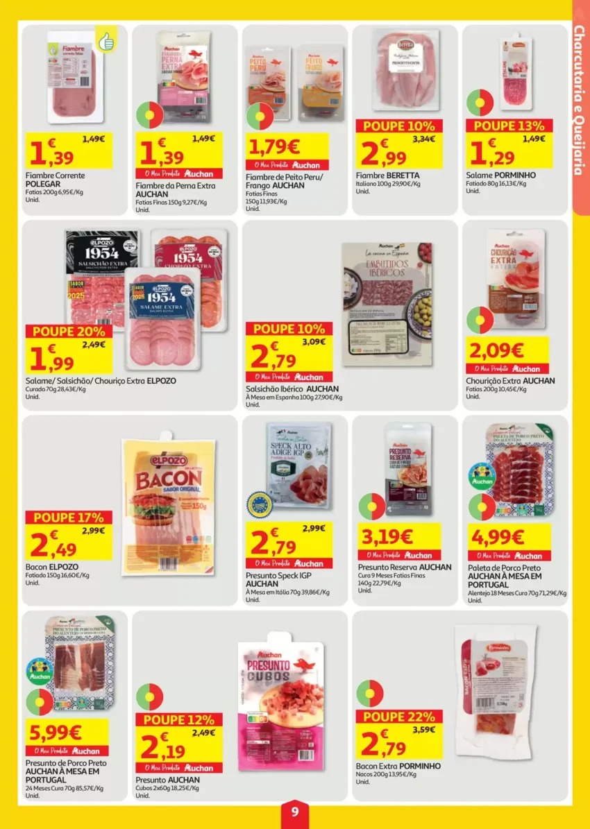 Página 9 do Antevisão Folheto Auchan