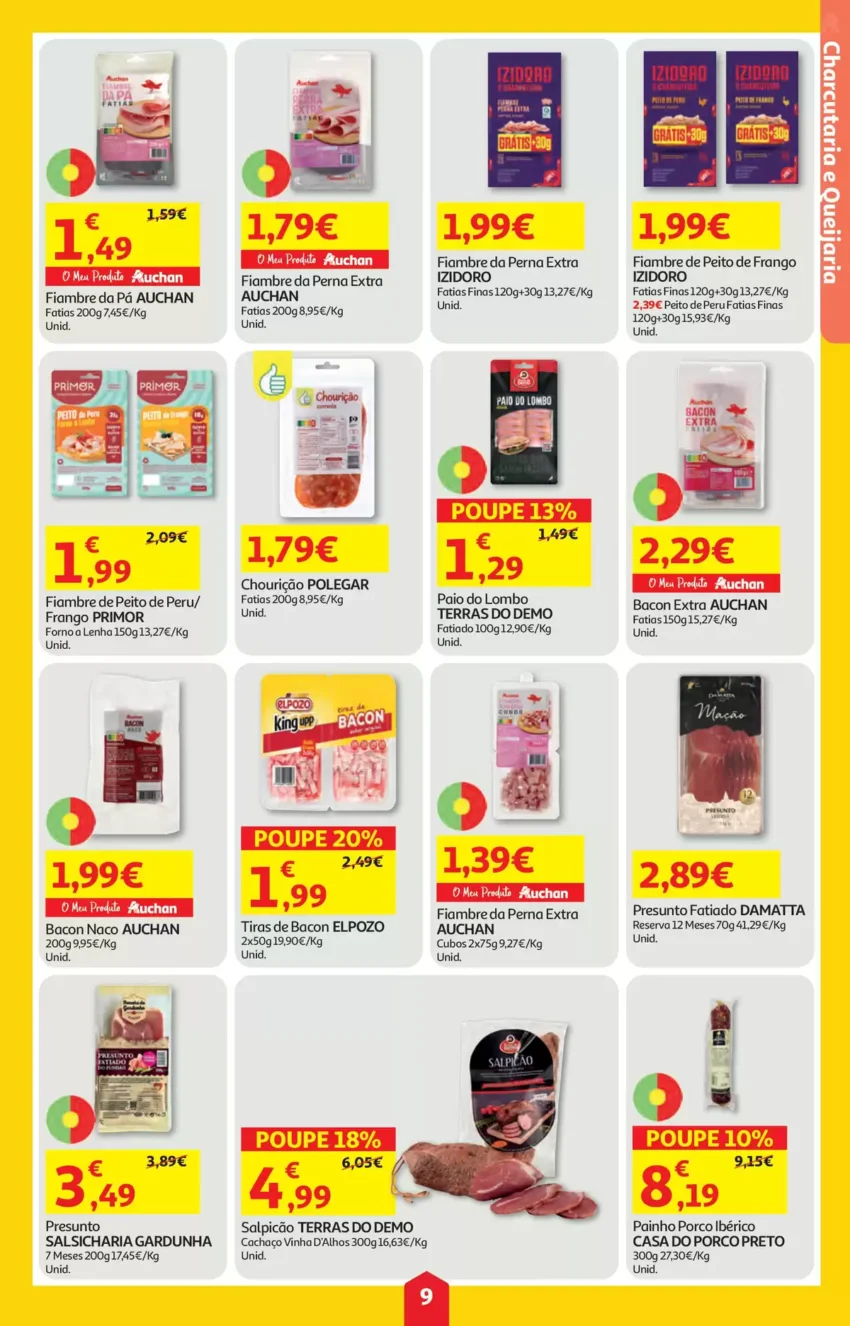 Página 9 do Antevisão Folheto Auchan
