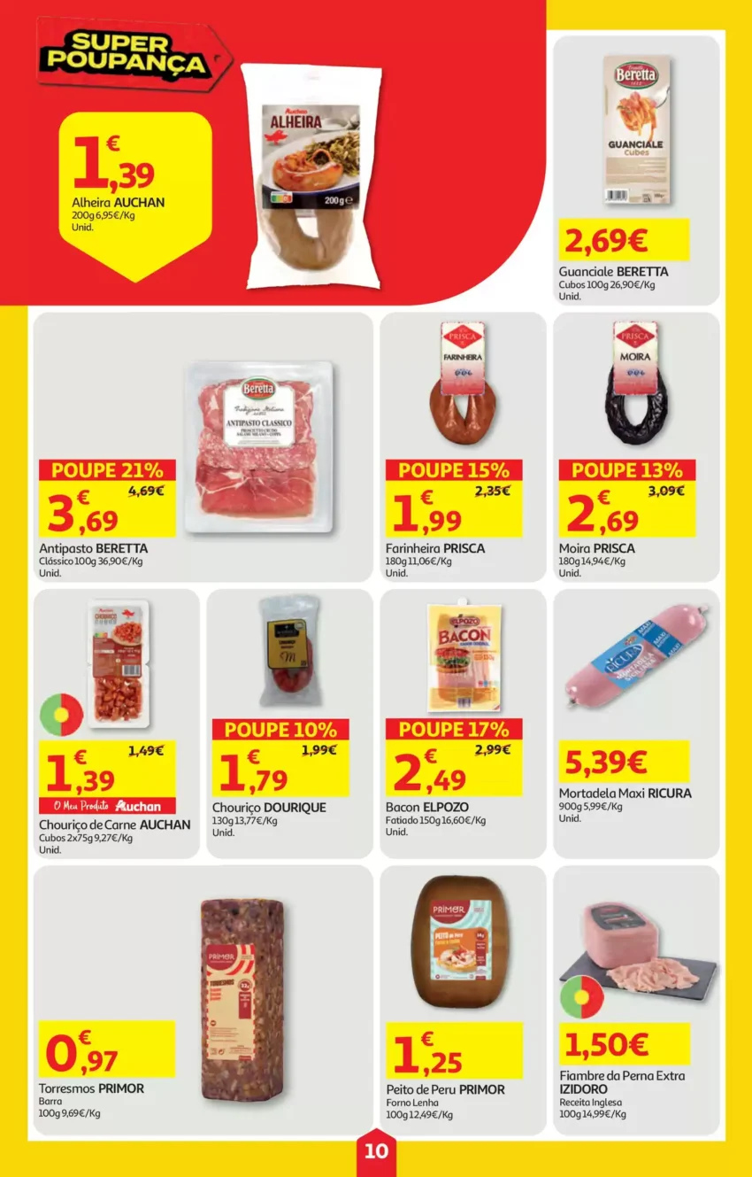 Página 10 do Antevisão Folheto Auchan
