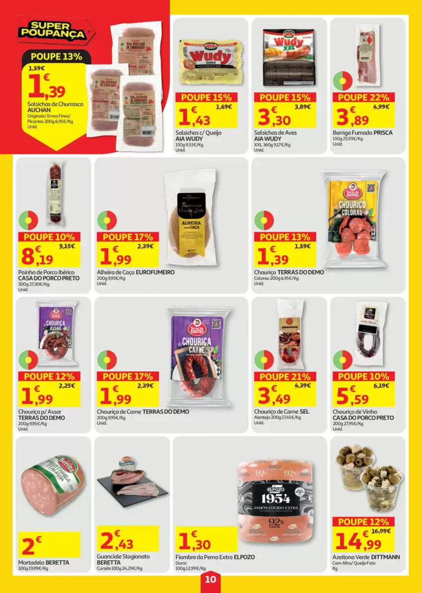 Página 10 do Antevisão Folheto Auchan