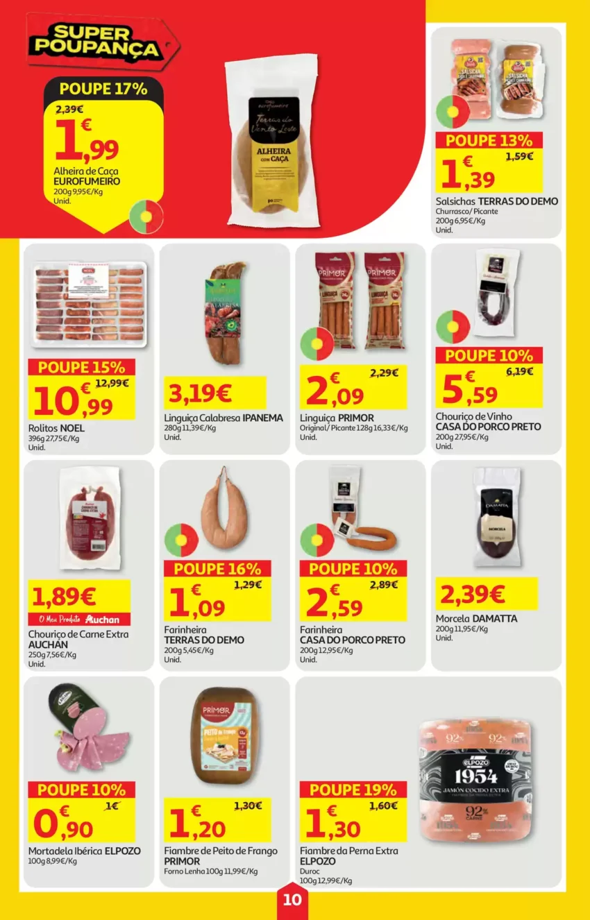 Página 10 do Antevisão Folheto Auchan