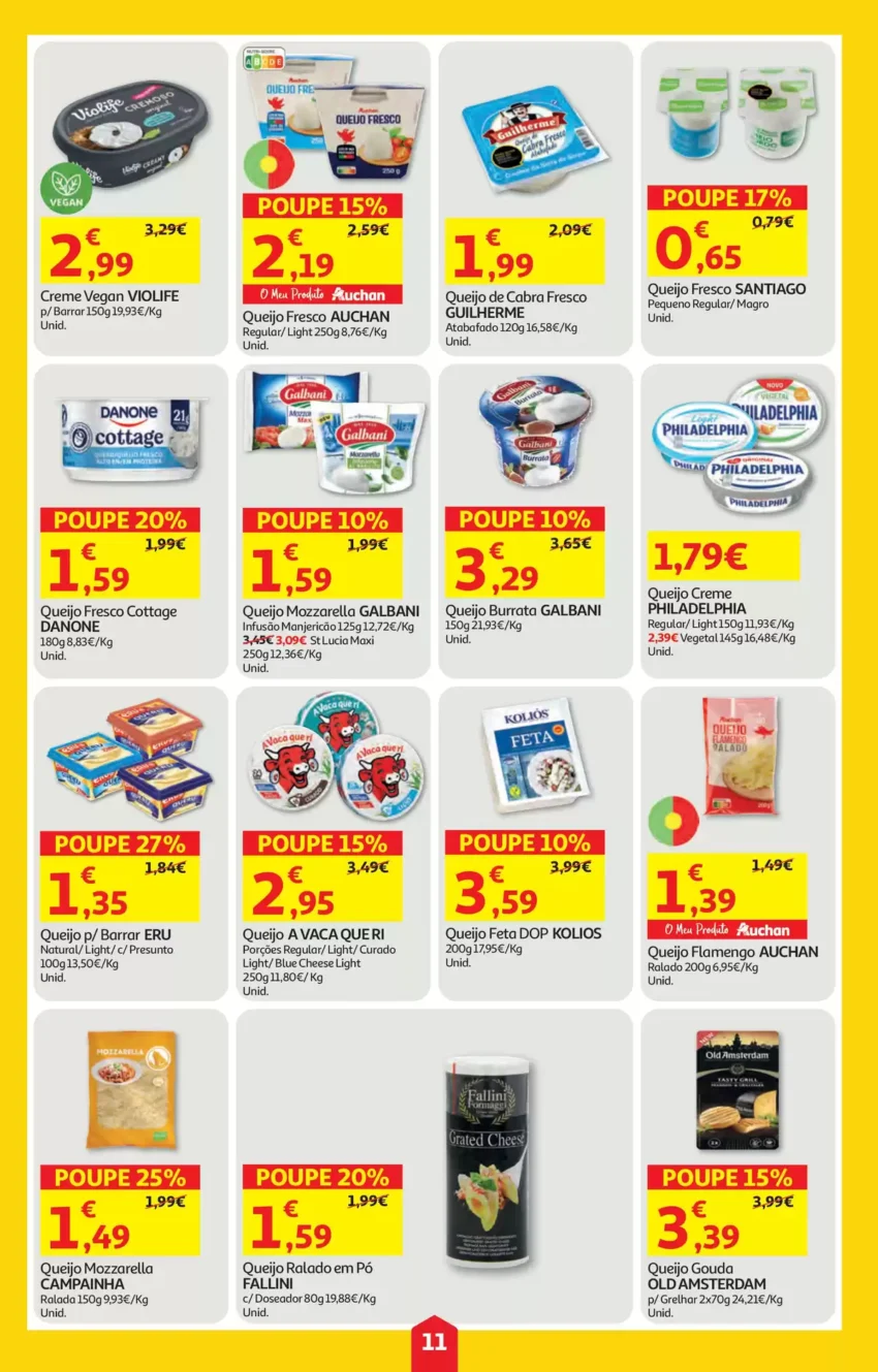 Página 11 do Antevisão Folheto Auchan