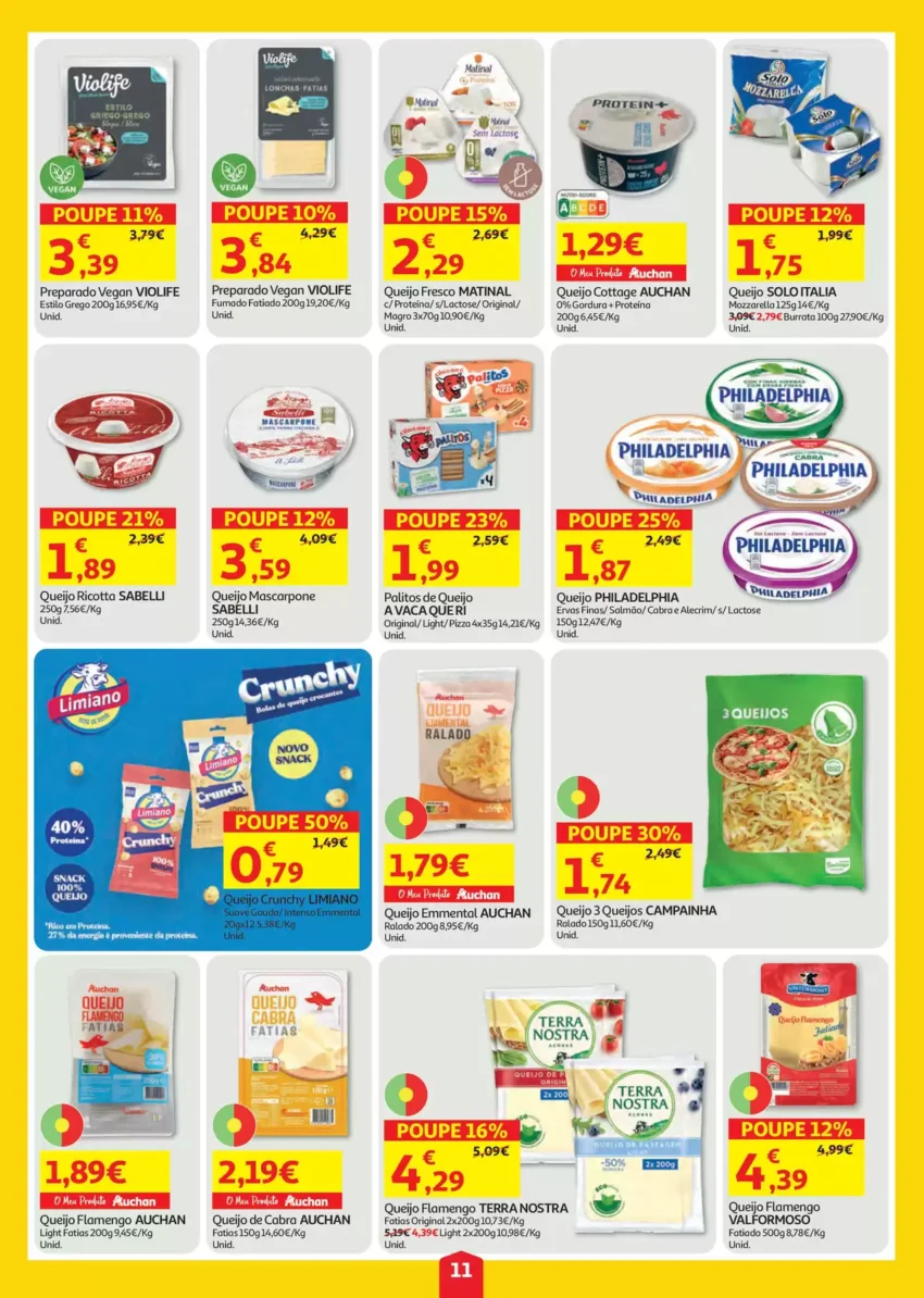 Página 11 do Antevisão Folheto Auchan