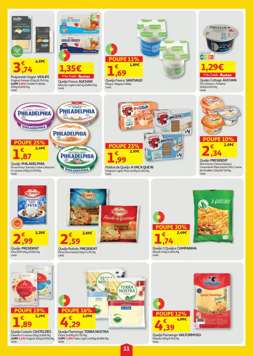 Página 11 do Antevisão Folheto Auchan