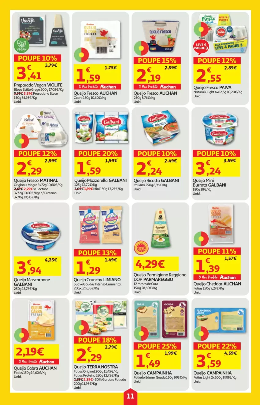 Página 11 do Antevisão Folheto Auchan