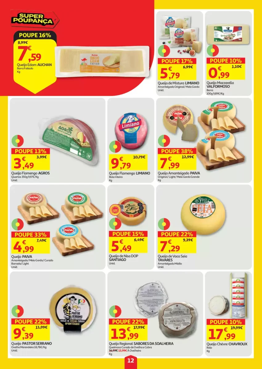 Página 12 do Antevisão Folheto Auchan