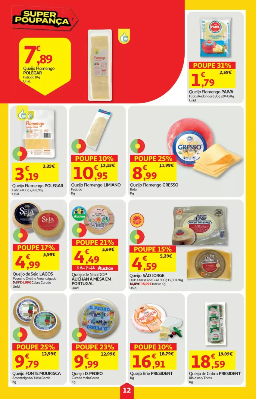 Página 12 do Antevisão Folheto Auchan
