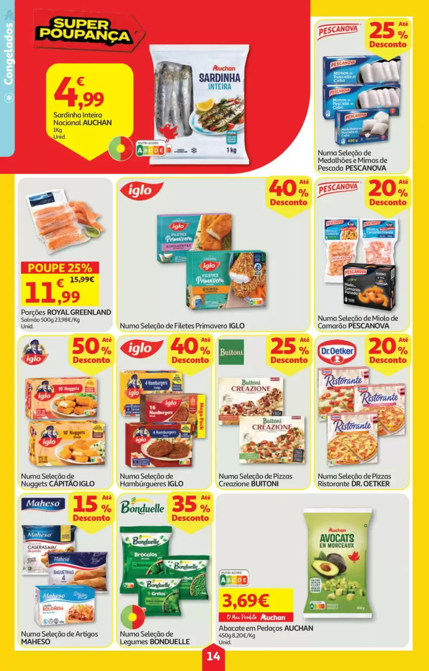 Página 14 do Antevisão Folheto Auchan