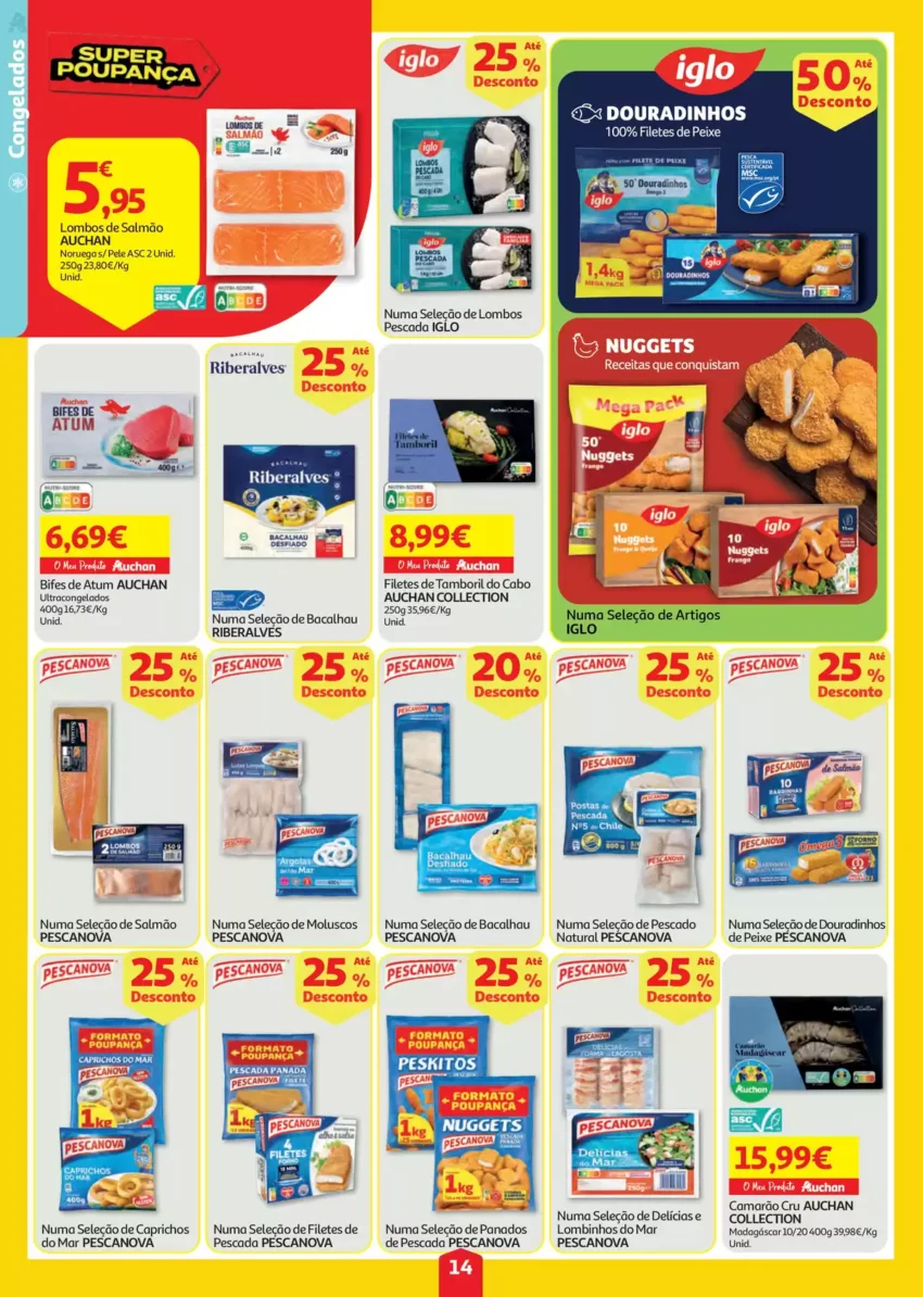 Página 14 do Antevisão Folheto Auchan