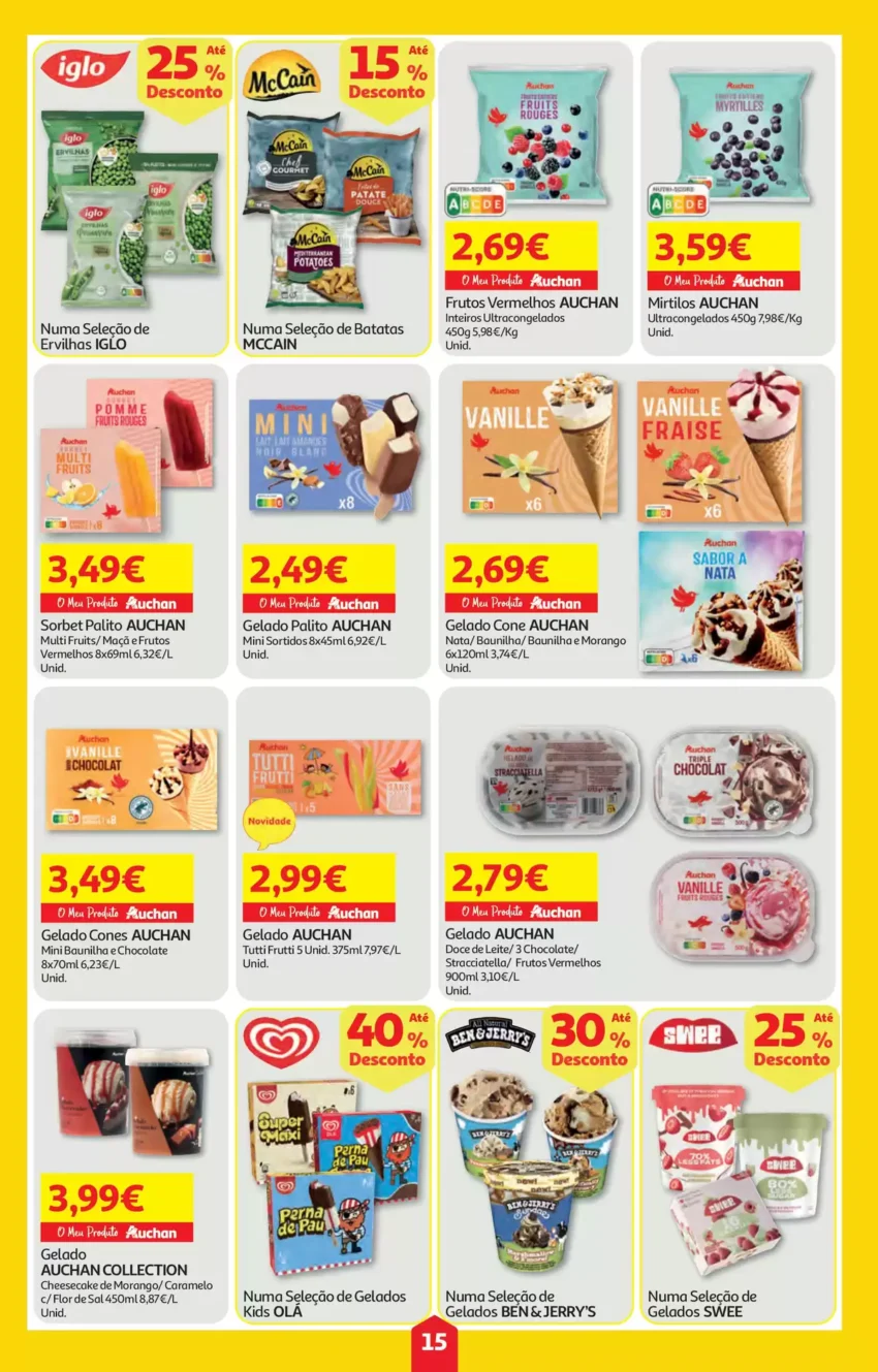 Página 15 do Antevisão Folheto Auchan