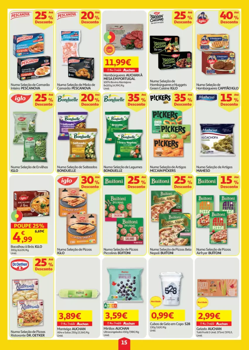 Página 15 do Antevisão Folheto Auchan