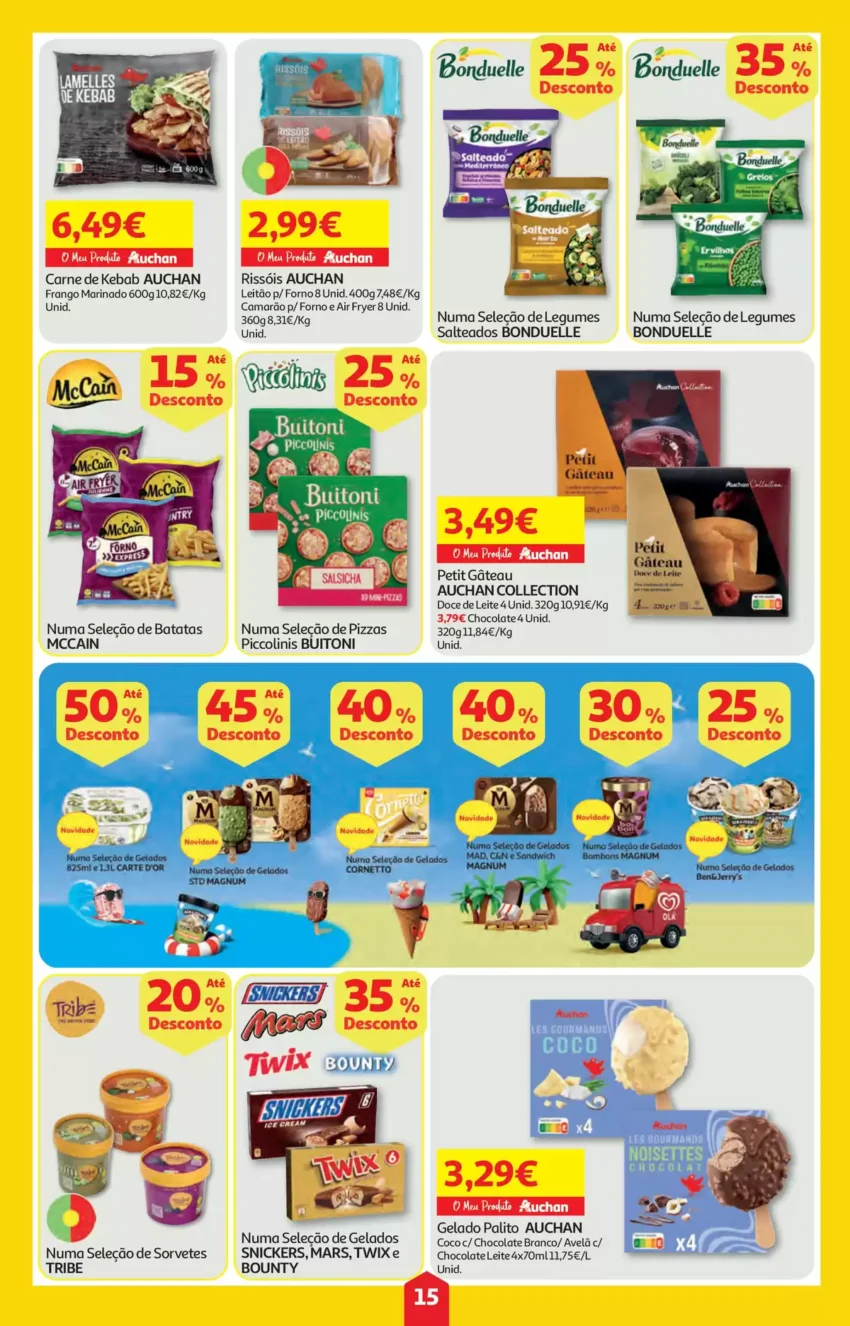 Página 15 do Antevisão Folheto Auchan