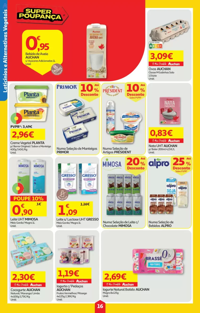 Página 16 do Antevisão Folheto Auchan