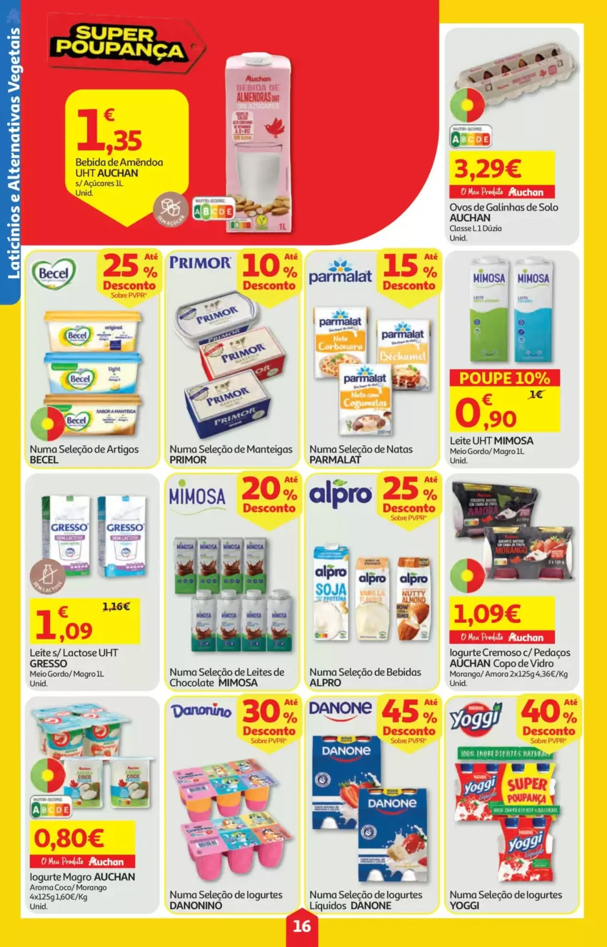 Página 16 do Antevisão Folheto Auchan