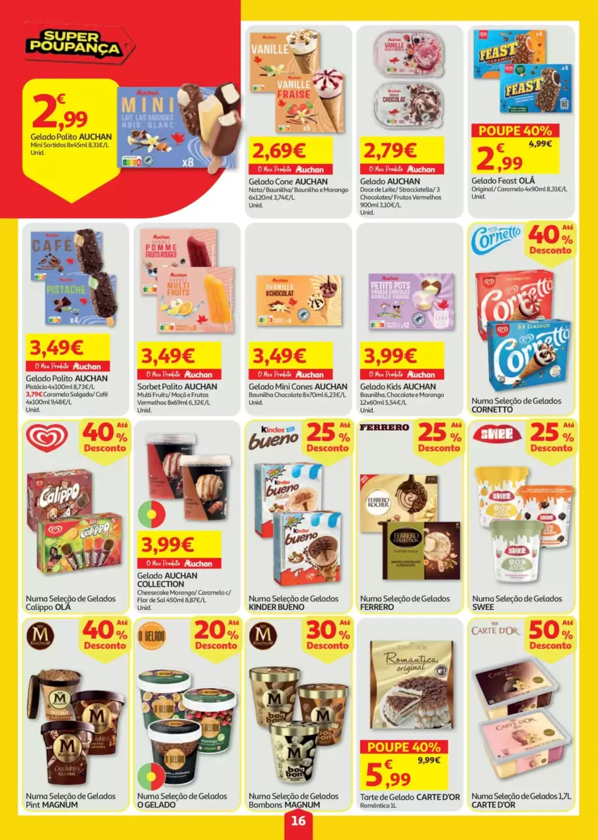 Página 16 do Antevisão Folheto Auchan
