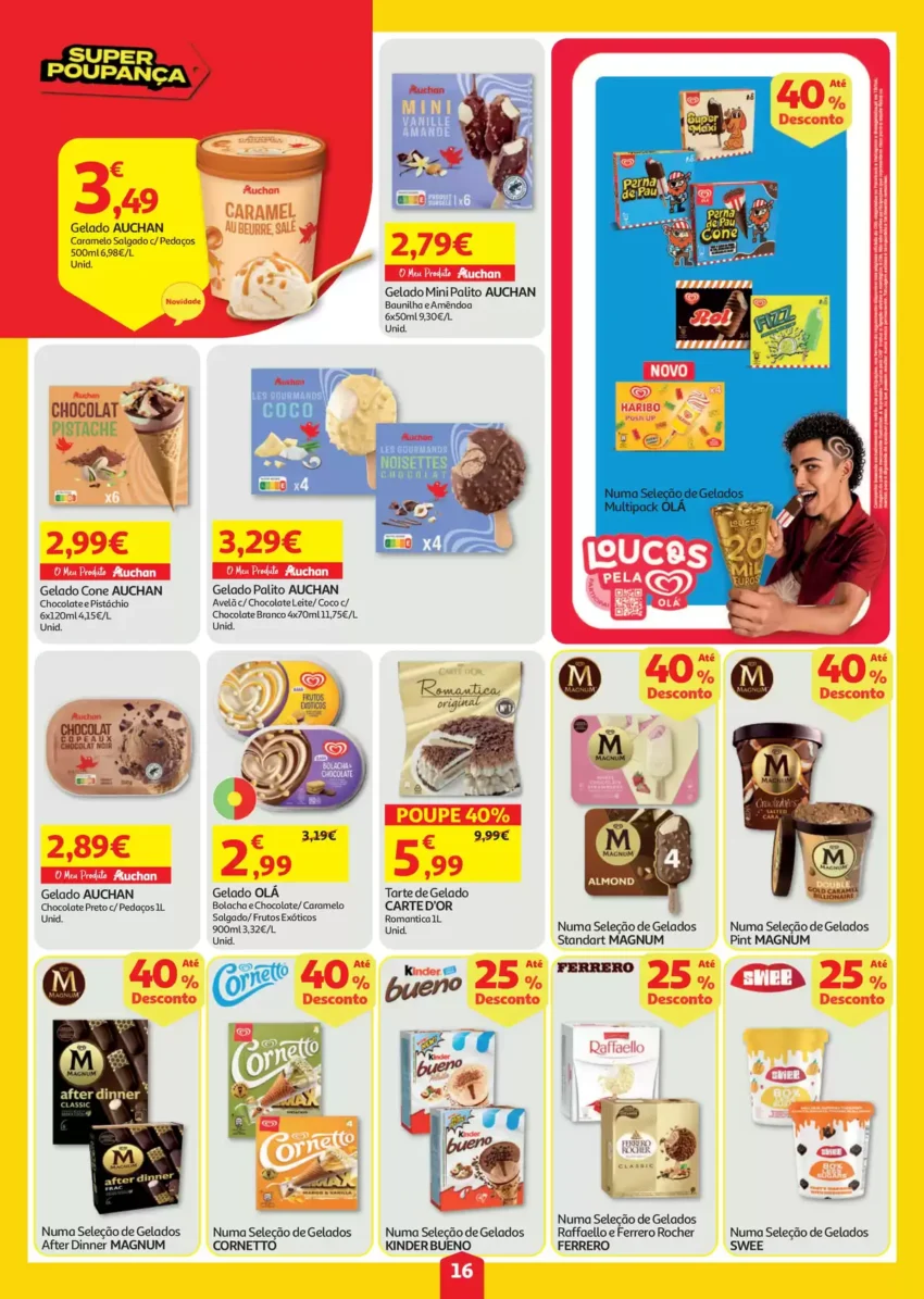 Página 16 do Antevisão Folheto Auchan