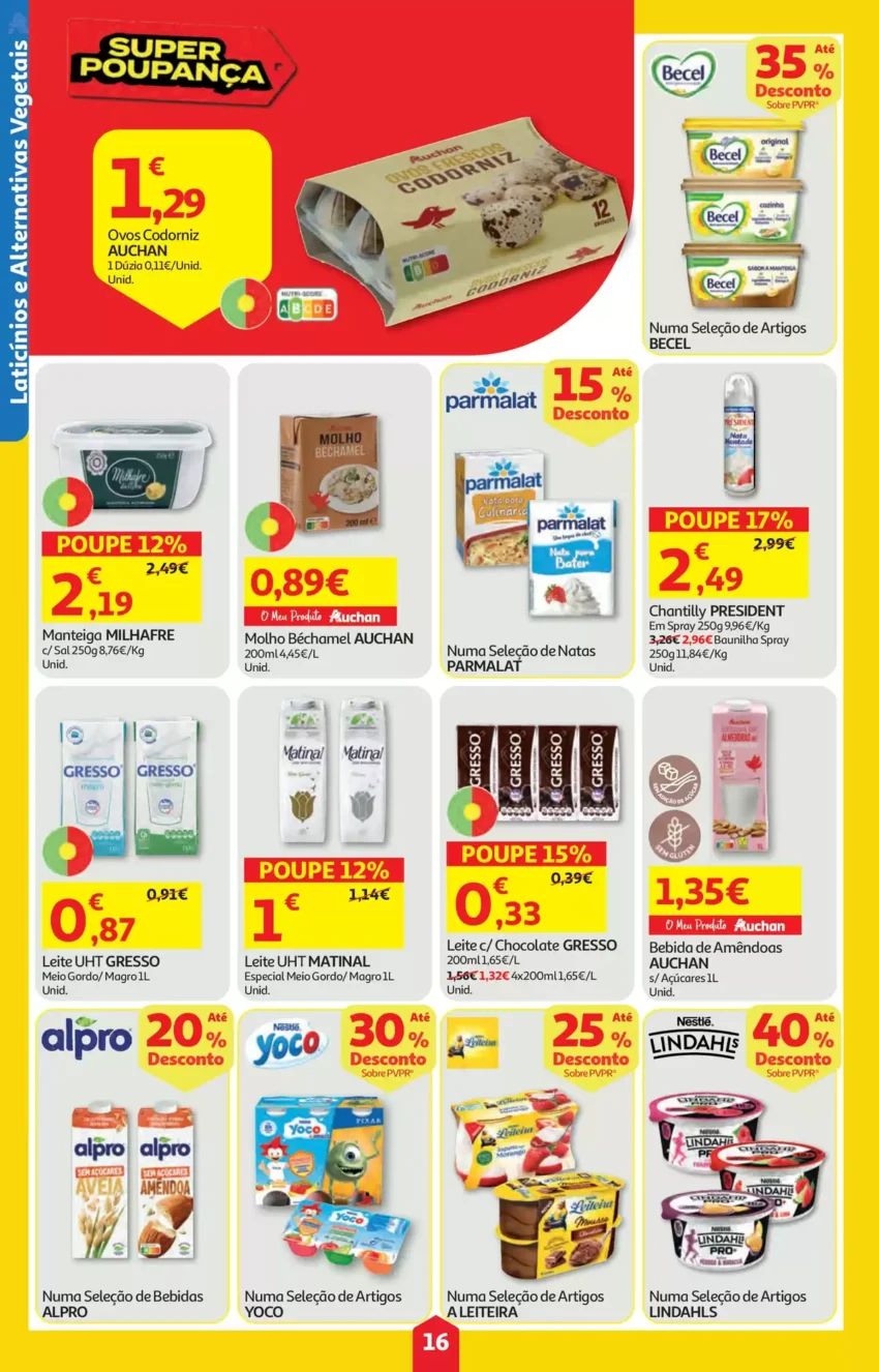 Página 16 do Antevisão Folheto Auchan