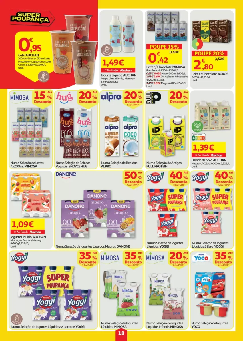 Página 18 do Antevisão Folheto Auchan
