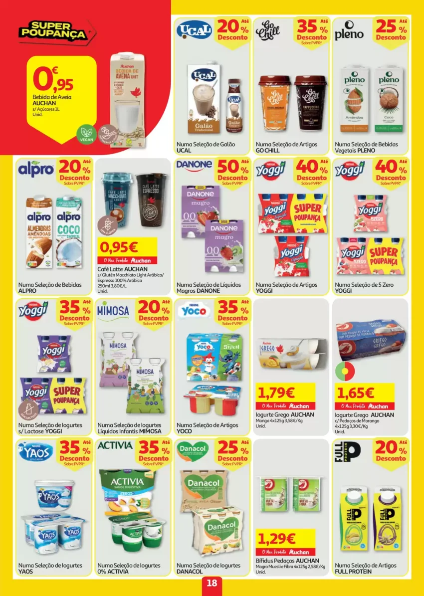 Página 18 do Antevisão Folheto Auchan