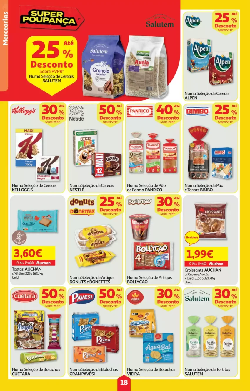 Página 18 do Antevisão Folheto Auchan