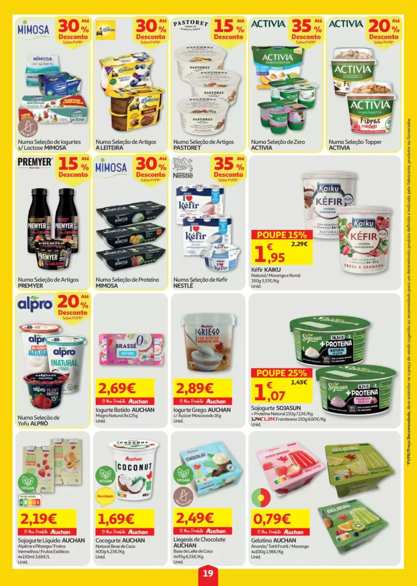 Página 19 do Antevisão Folheto Auchan