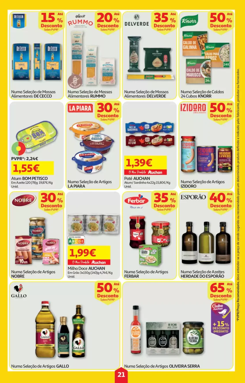 Página 21 do Antevisão Folheto Auchan