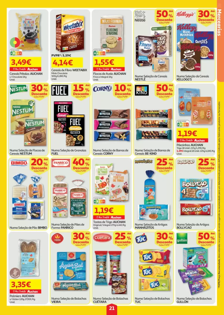 Página 21 do Antevisão Folheto Auchan