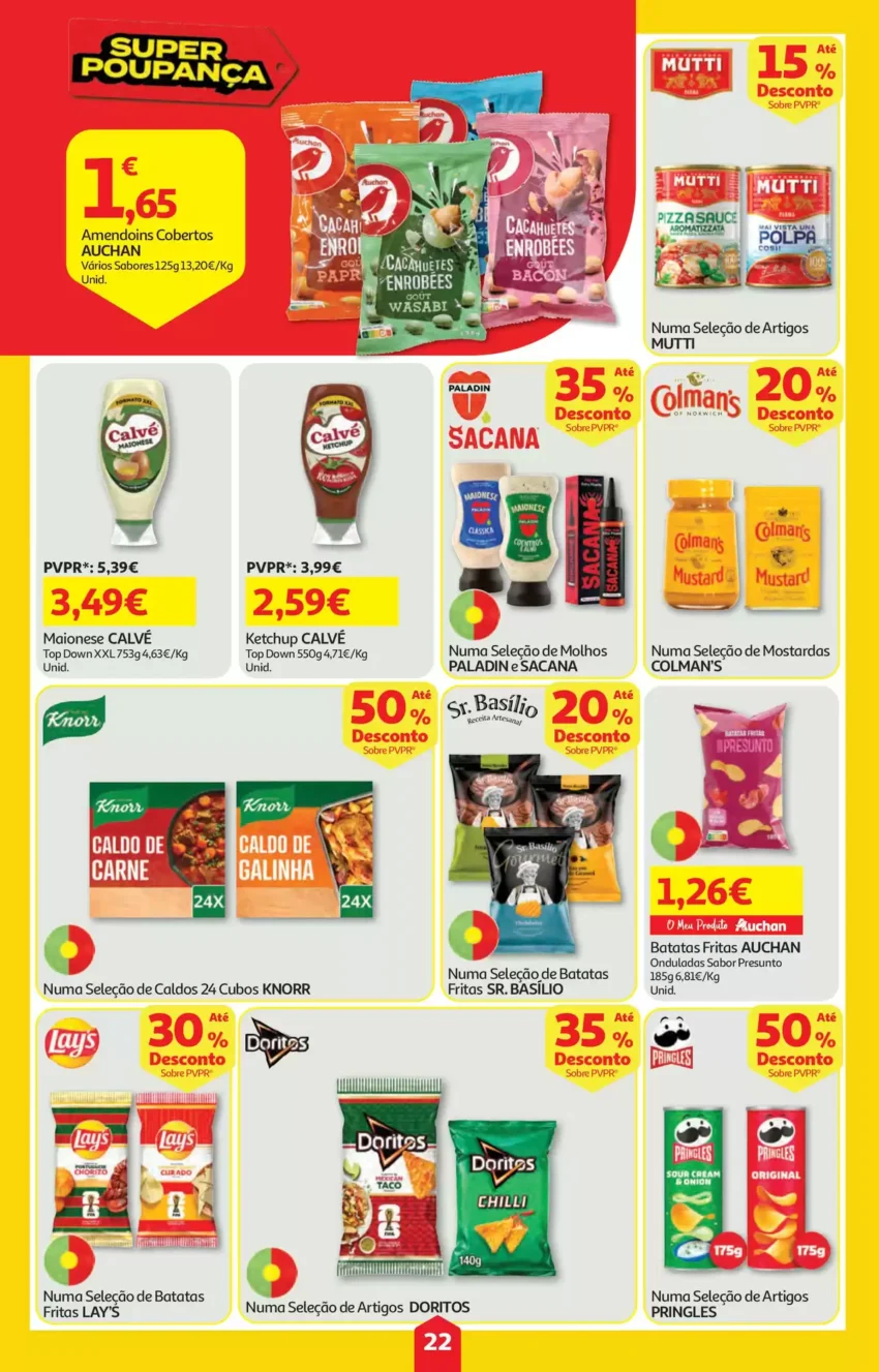 Página 22 do Antevisão Folheto Auchan