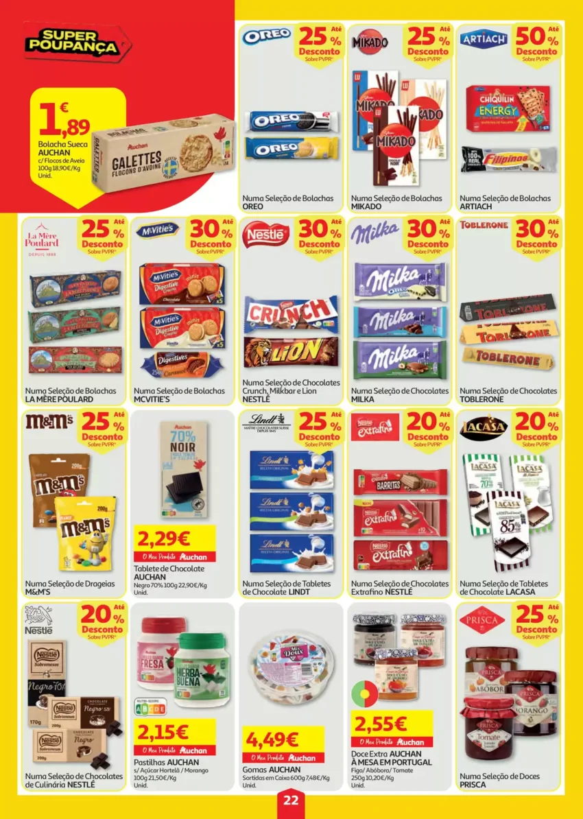 Página 22 do Antevisão Folheto Auchan