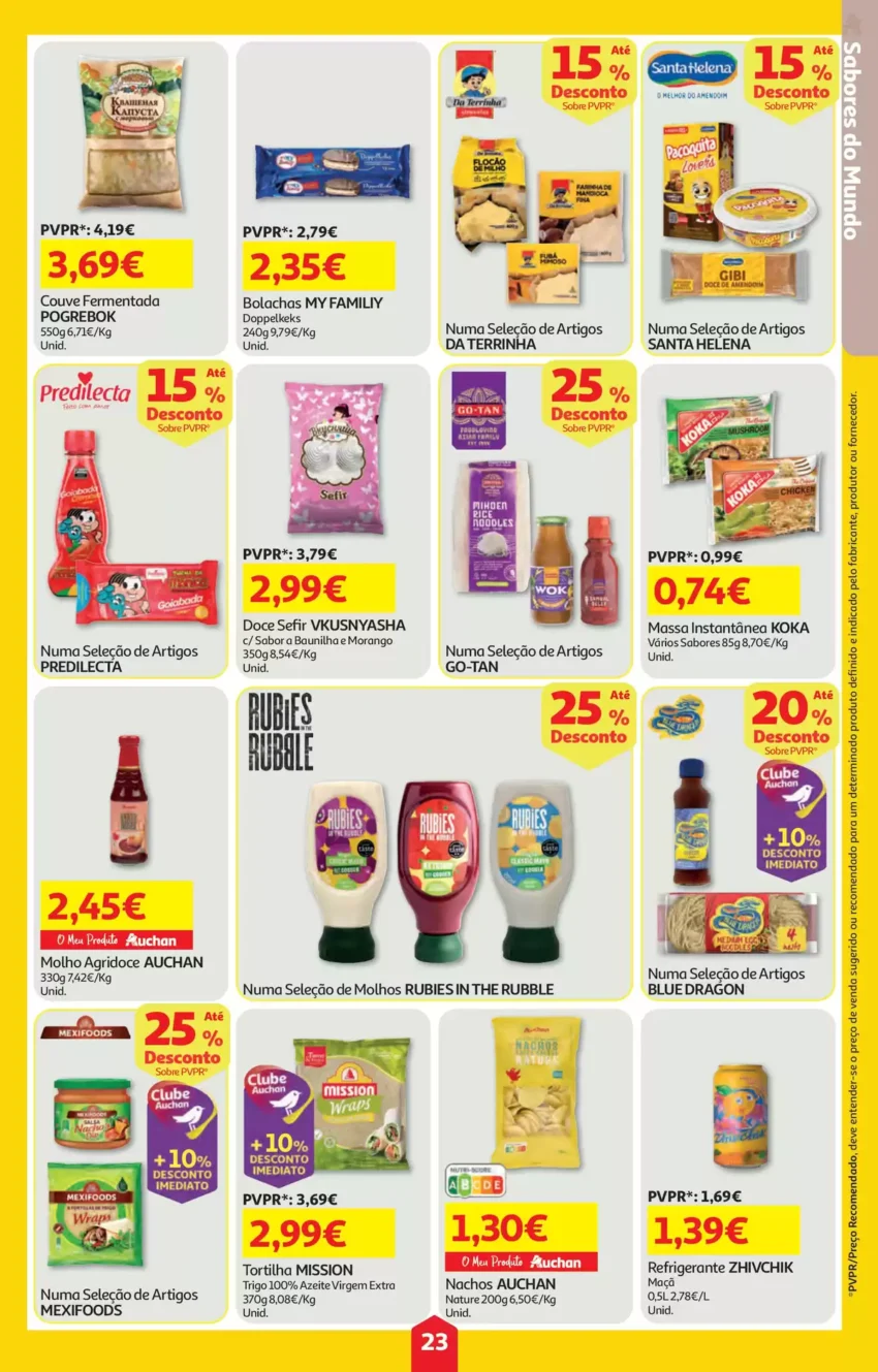 Página 23 do Antevisão Folheto Auchan