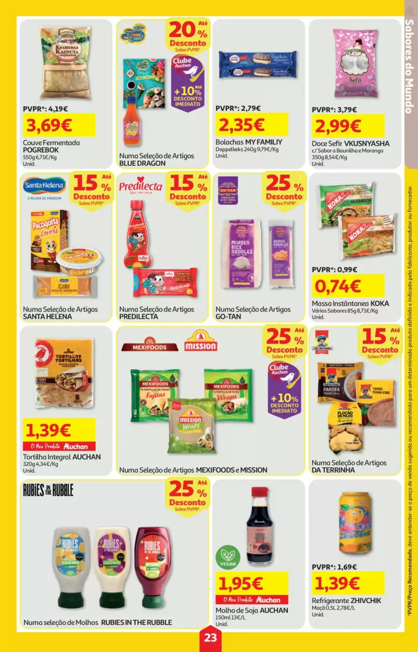Página 23 do Antevisão Folheto Auchan