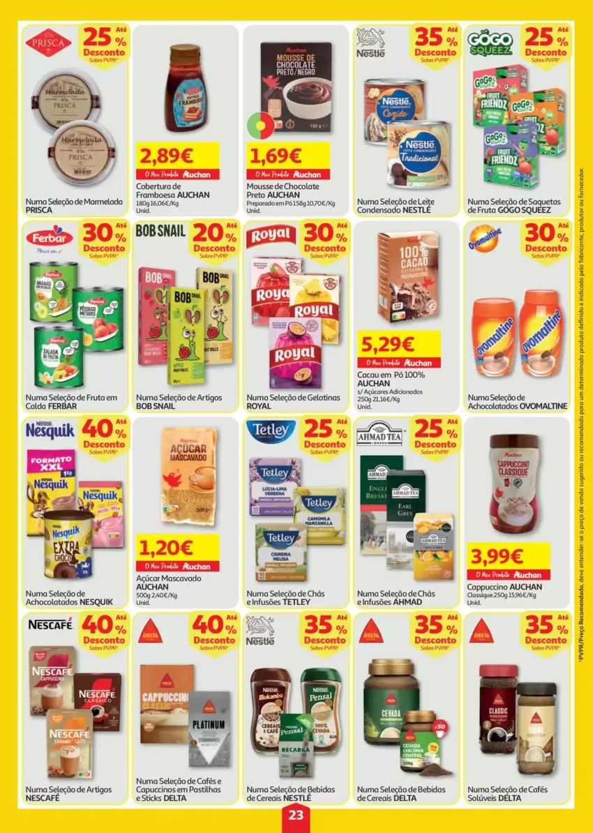 Página 23 do Antevisão Folheto Auchan
