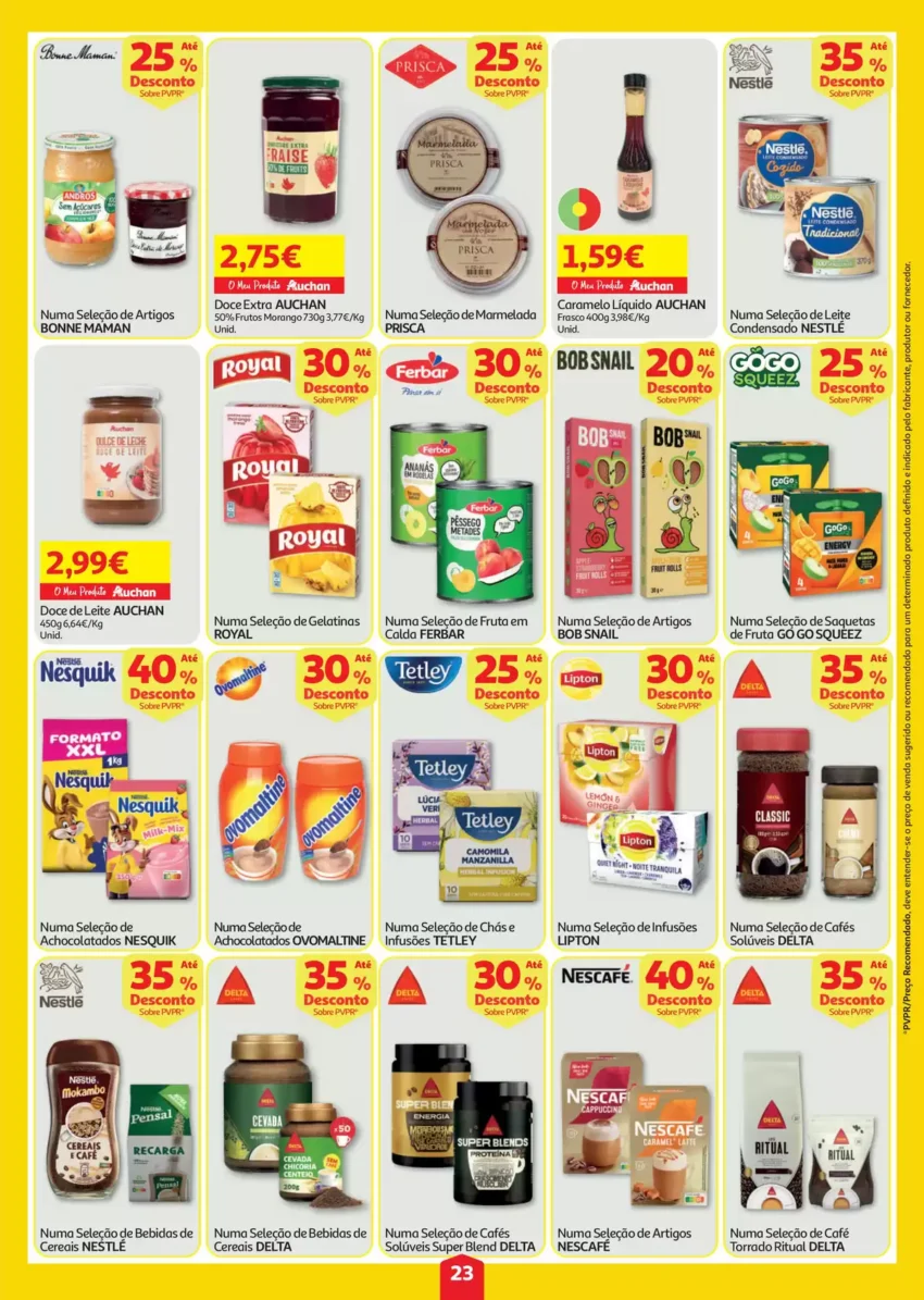 Página 23 do Antevisão Folheto Auchan