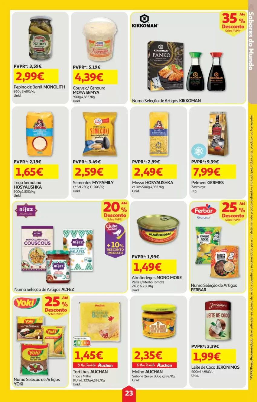 Página 23 do Antevisão Folheto Auchan