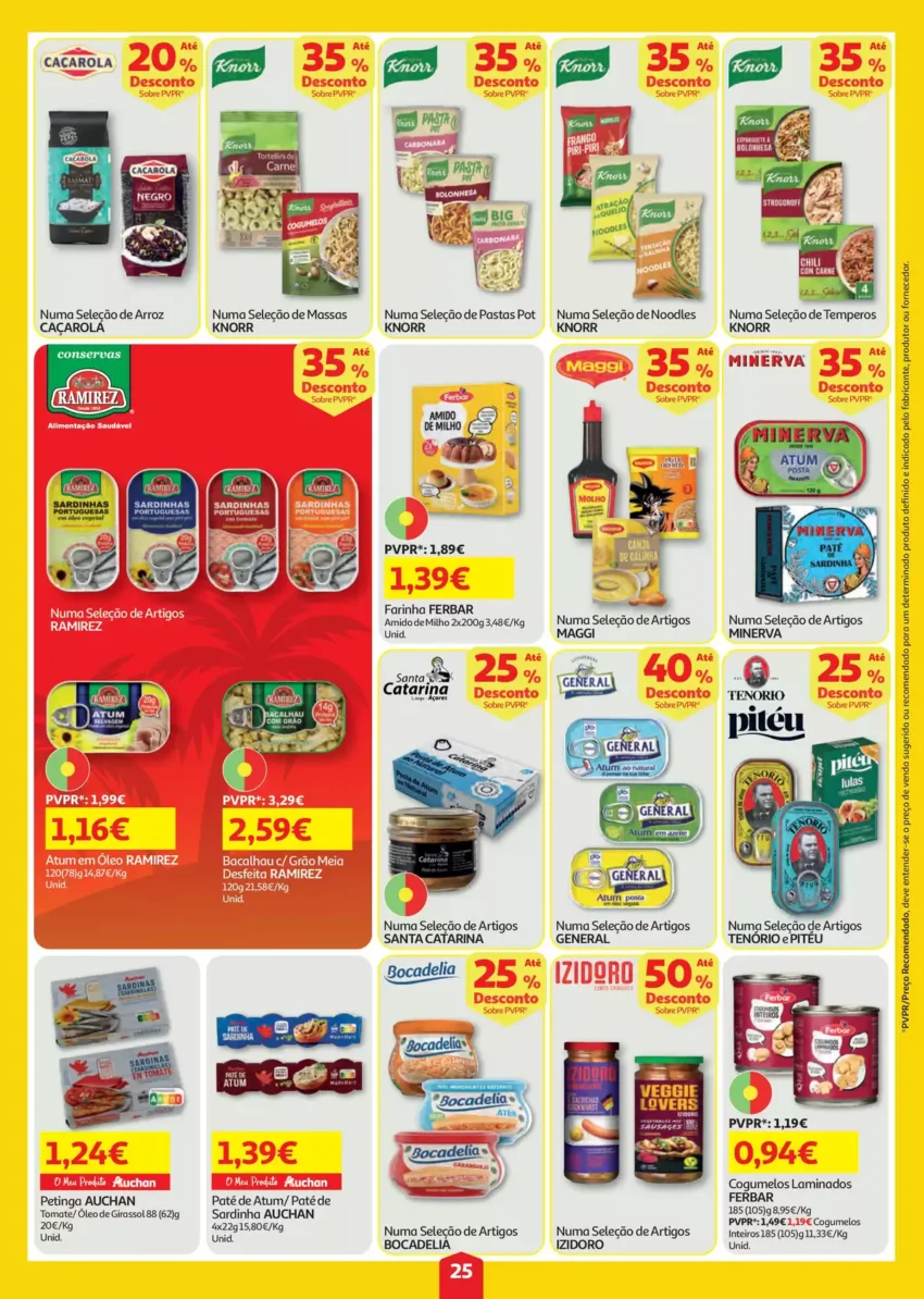 Página 25 do Antevisão Folheto Auchan