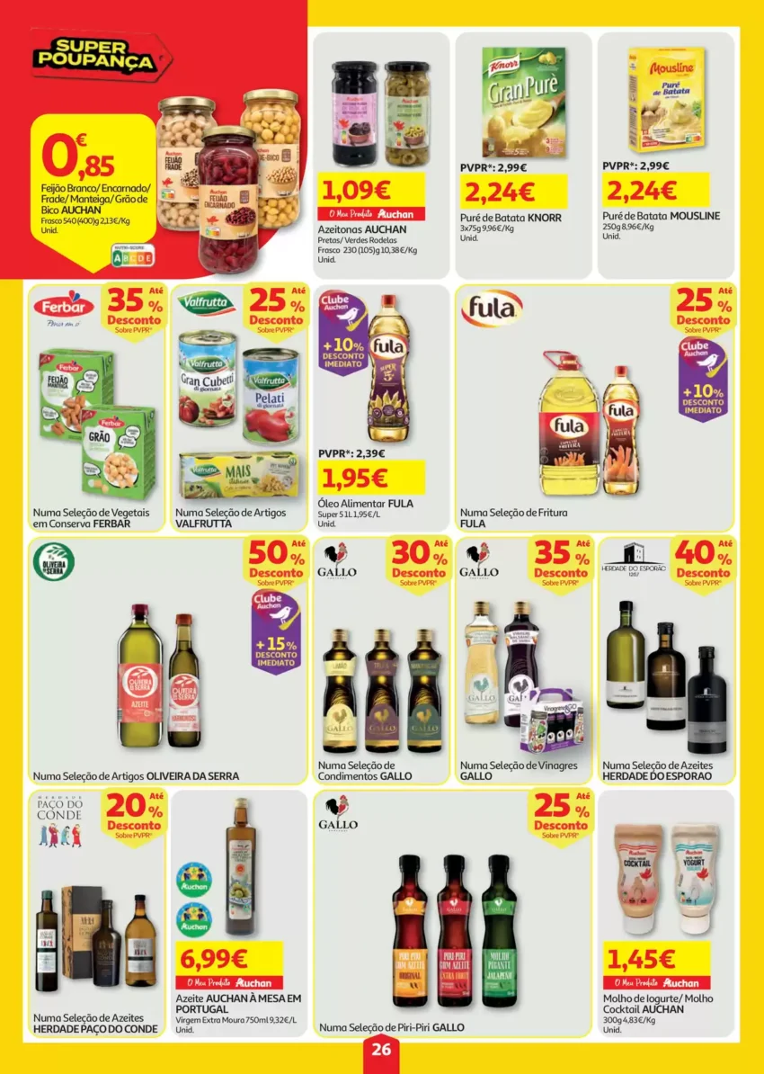 Página 26 do Antevisão Folheto Auchan