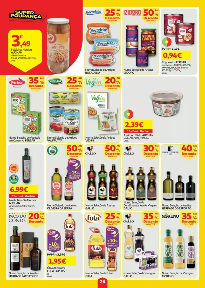 Página 26 do Antevisão Folheto Auchan