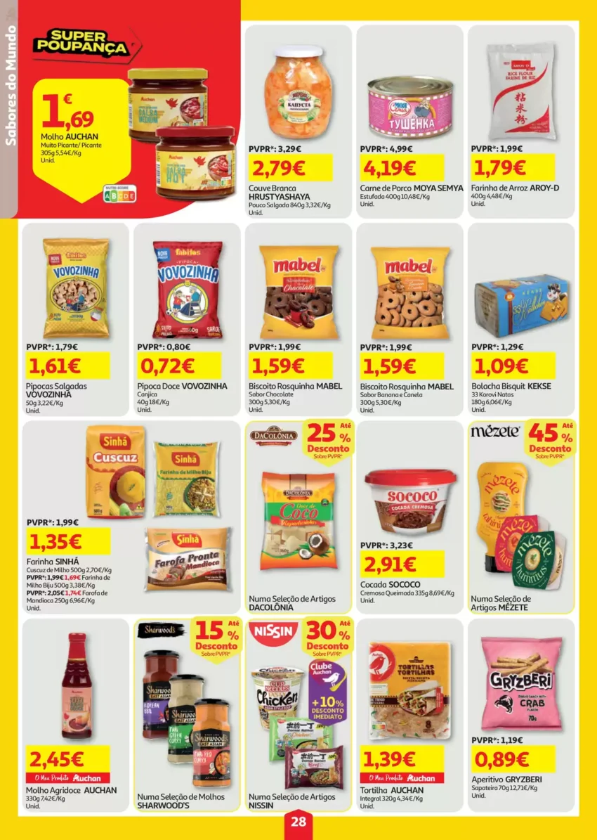 Página 28 do Antevisão Folheto Auchan