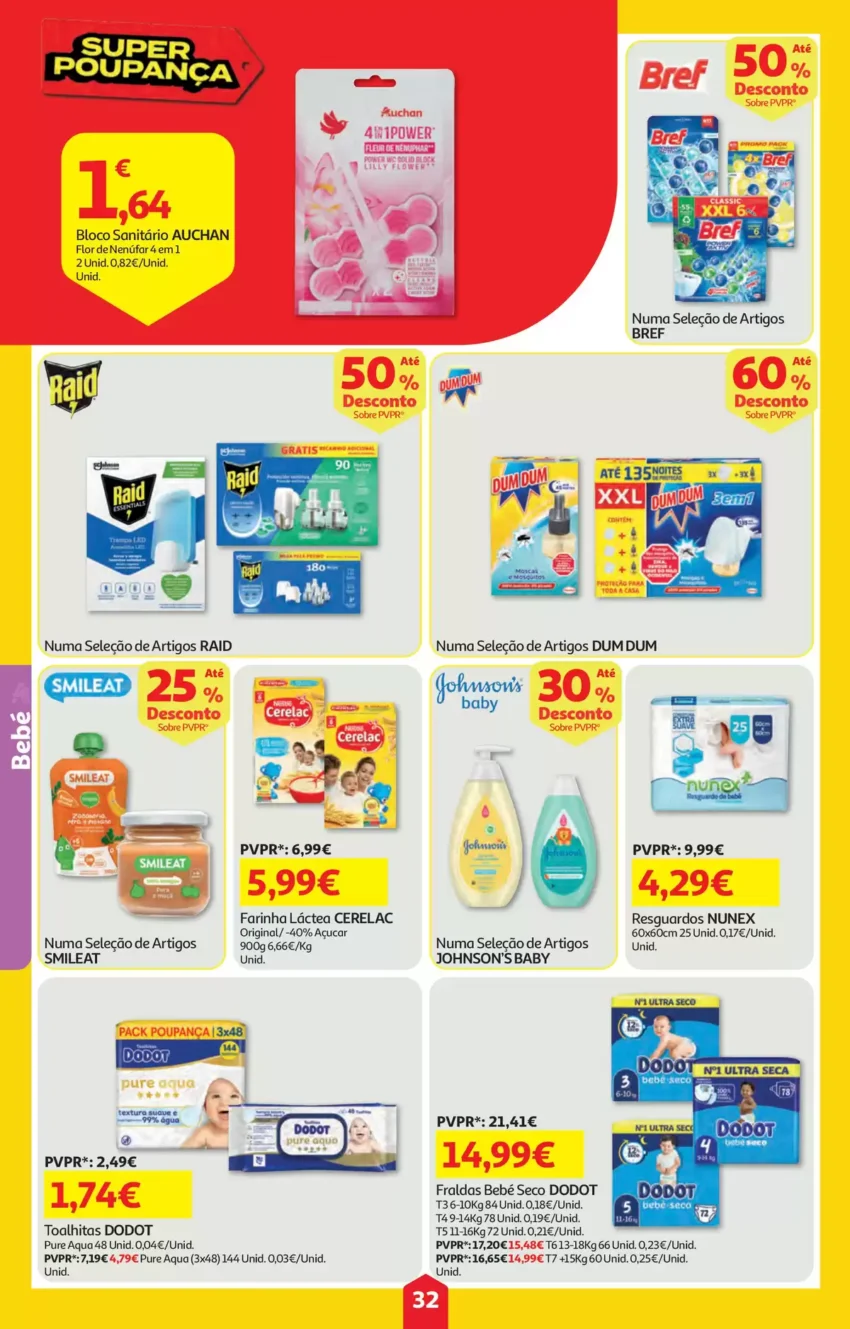 Página 32 do Antevisão Folheto Auchan