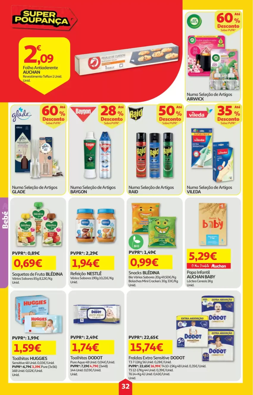 Página 32 do Antevisão Folheto Auchan