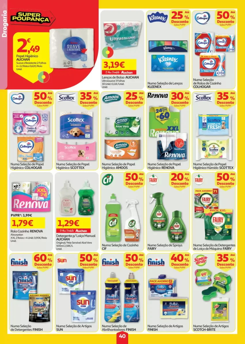 Página 40 do Antevisão Folheto Auchan