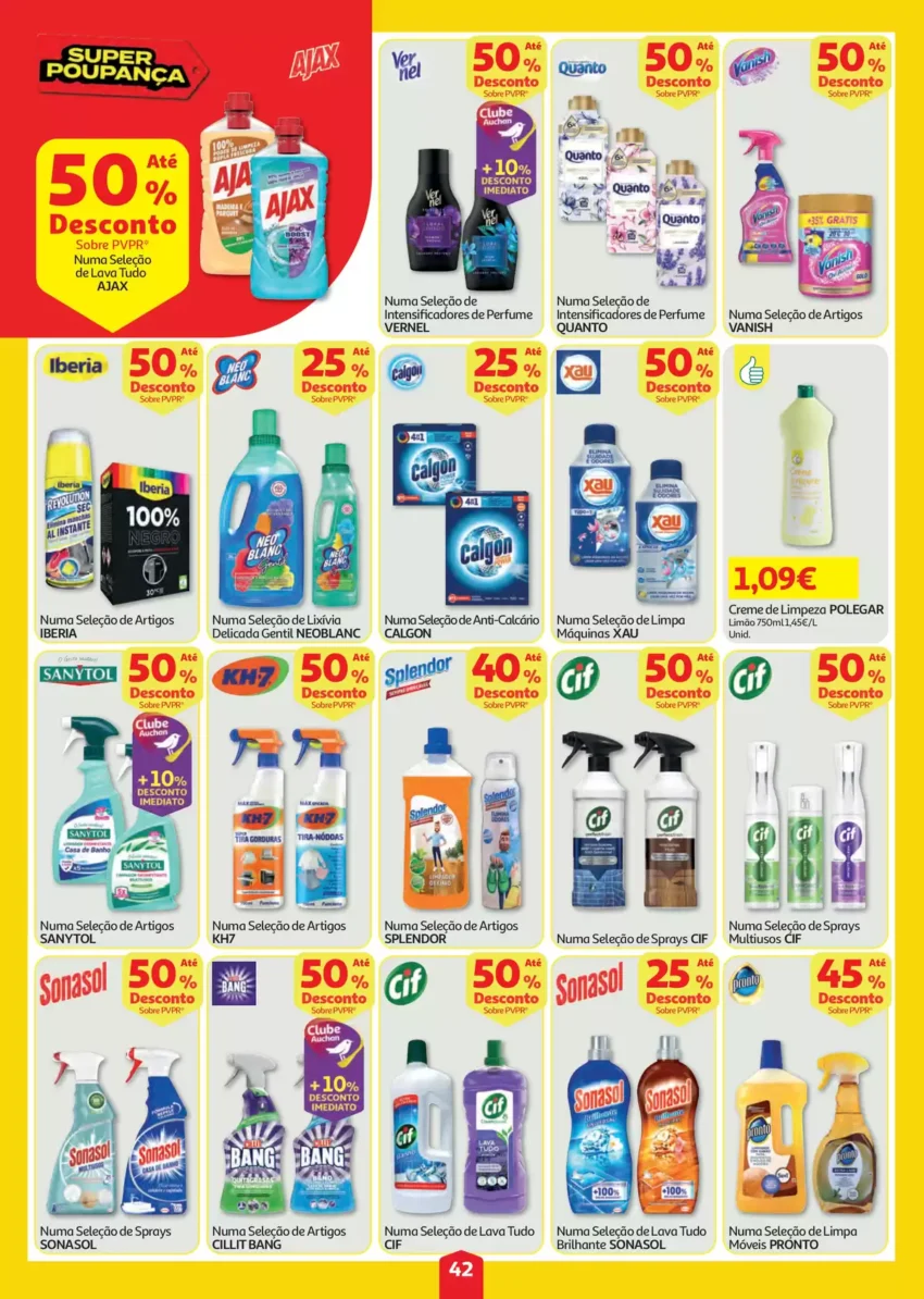 Página 42 do Antevisão Folheto Auchan