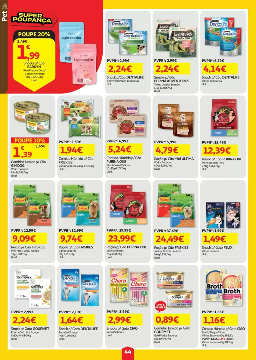 Página 44 do Antevisão Folheto Auchan