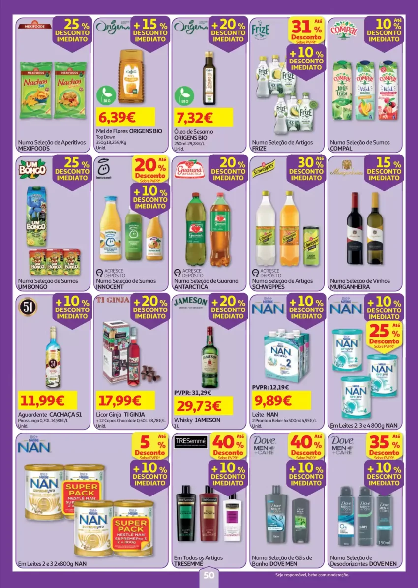 Página 50 do Antevisão Folheto Auchan