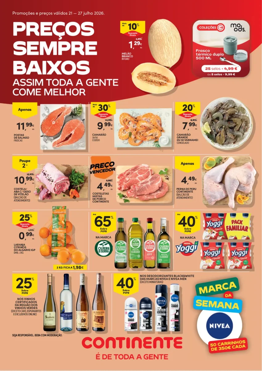Página 1 do Antevisão Folheto Continente