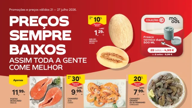 Folheto Continente (21 a 27 julho)