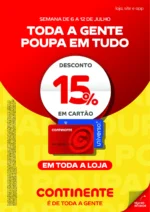 Antevisão Folheto Continente (7 a 13 julho)