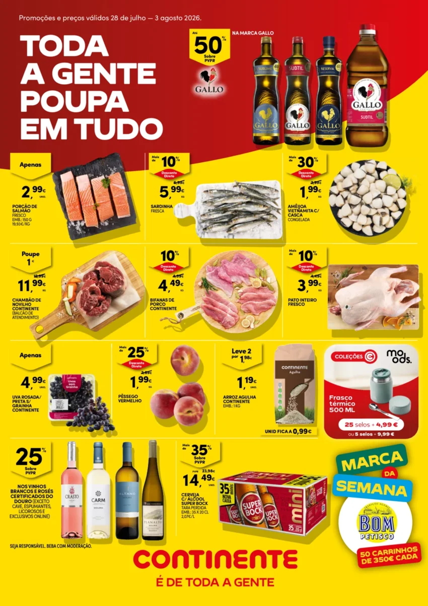 Página 1 do Antevisão Folheto Continente